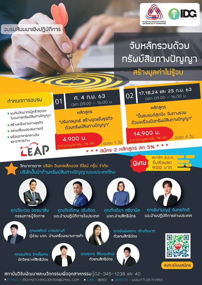 หลักสูตรด้านทรัพย์สินทางปัญญา