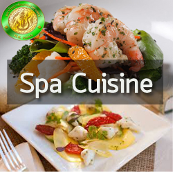 การดูแลสุขภาพด้วยอาหารและการกิน (Spa cuisine)