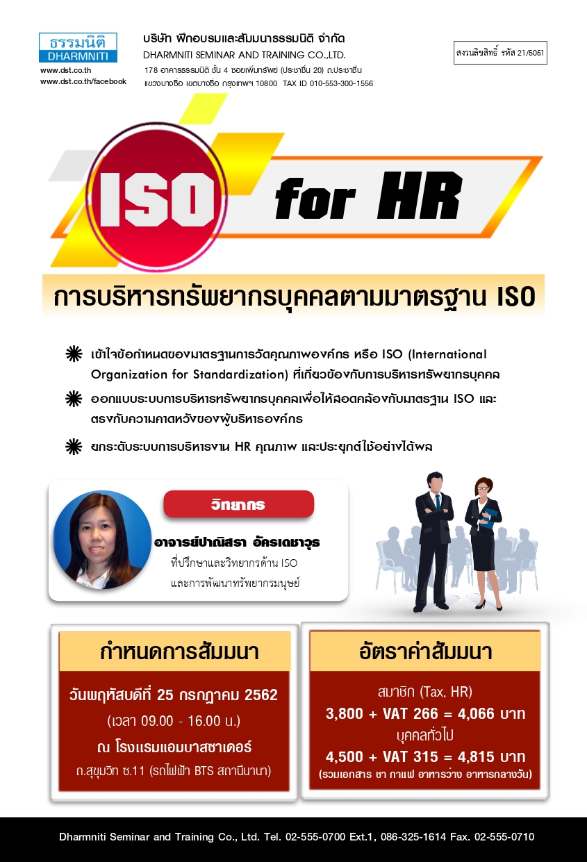 ISO for HR 