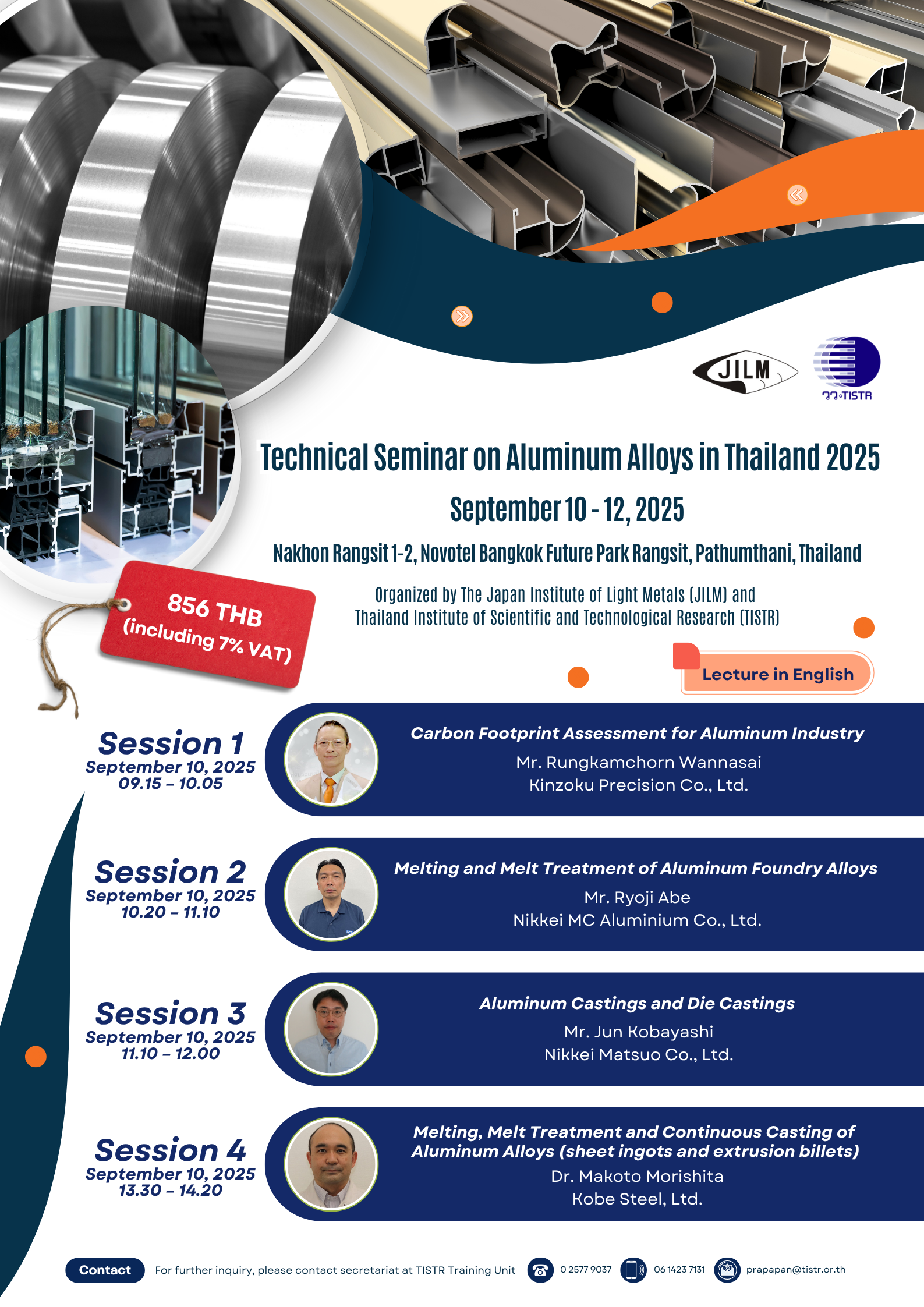 Technical Seminar on Aluminum Alloys in Thailand 2025