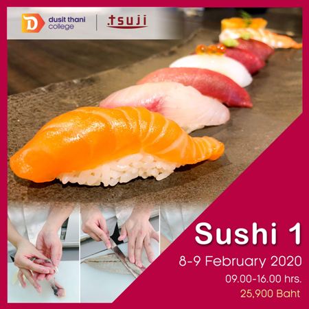 เรียนทำซูชิสไตล์ญี่ปุ่นต้นตำรับแท้ๆ