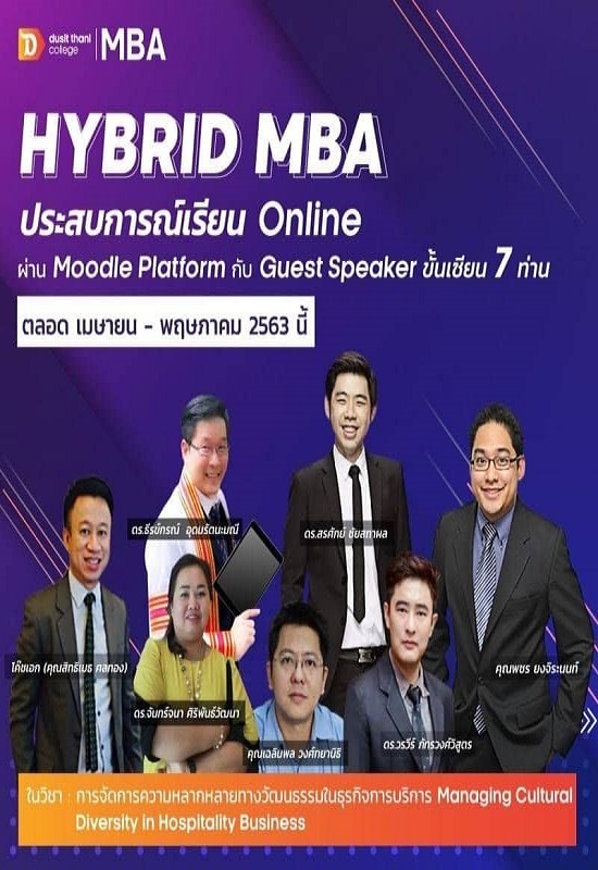 MBA (Hospitality Business Management & Innovative Entrepreneur)