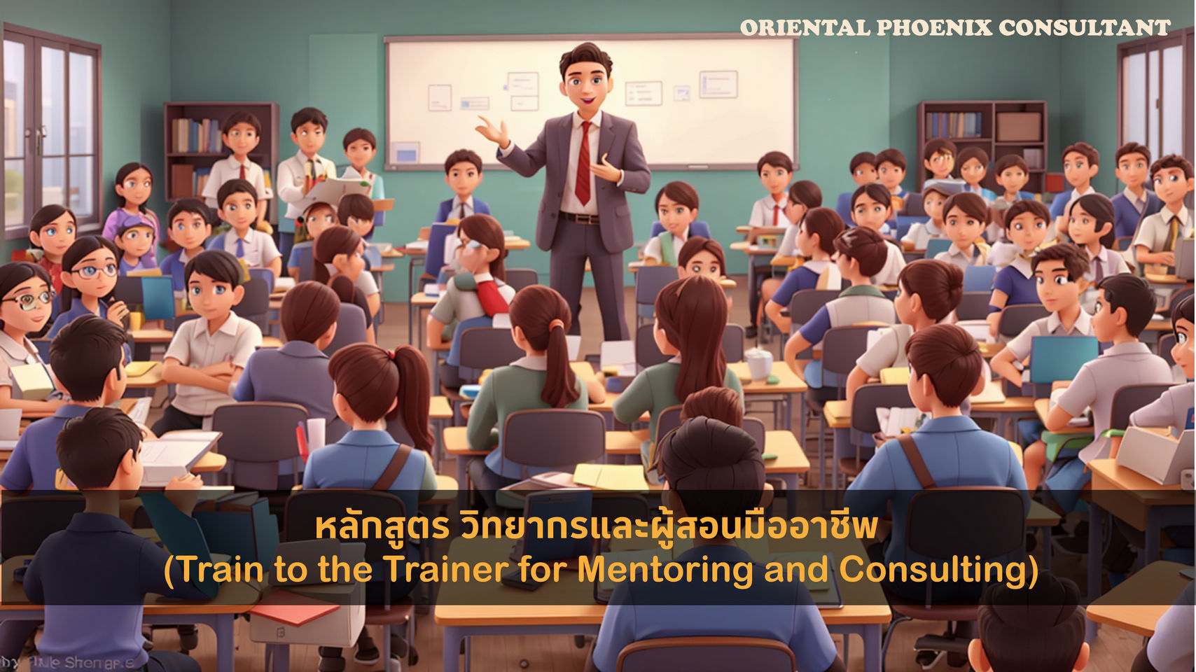 หลักสูตร วิทยากรและผู้สอนมืออาชีพ (Train to the Trainer for Mentoring & Consulting)